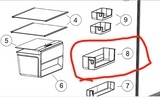 Haier Fridge Side Large Shelf On Door