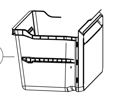 Haier Fridge Crisper Bin Veggie Bin HRF454