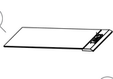 Haier Fridge Criper Bin Cover HRF454T