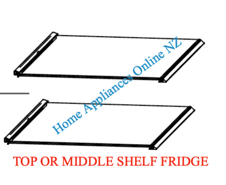 Haier Fridge Fridge Middle Shelf HRF454TW, HRF454TS,