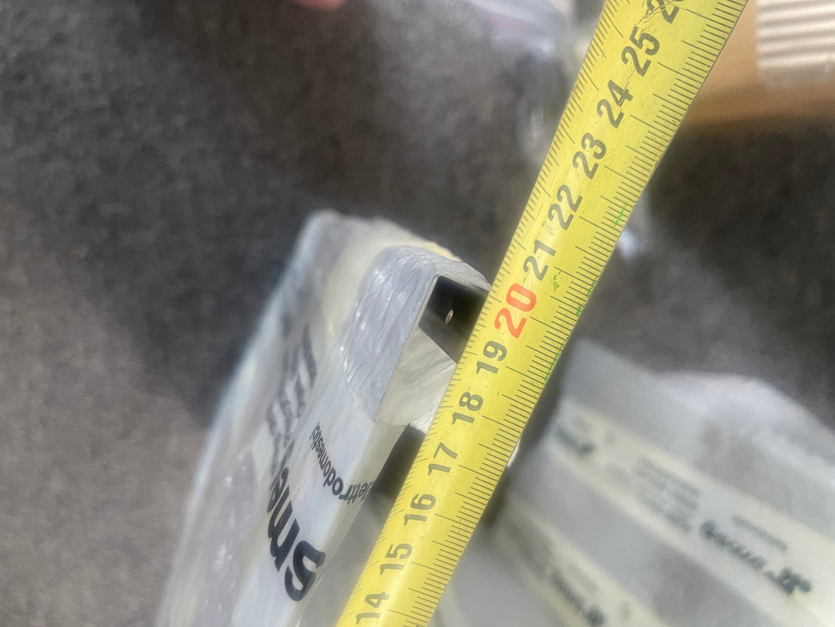 Smeg Rangehood Upper Chimney SS KPFA9X 450mm x 200mm deep X 270mm Wide