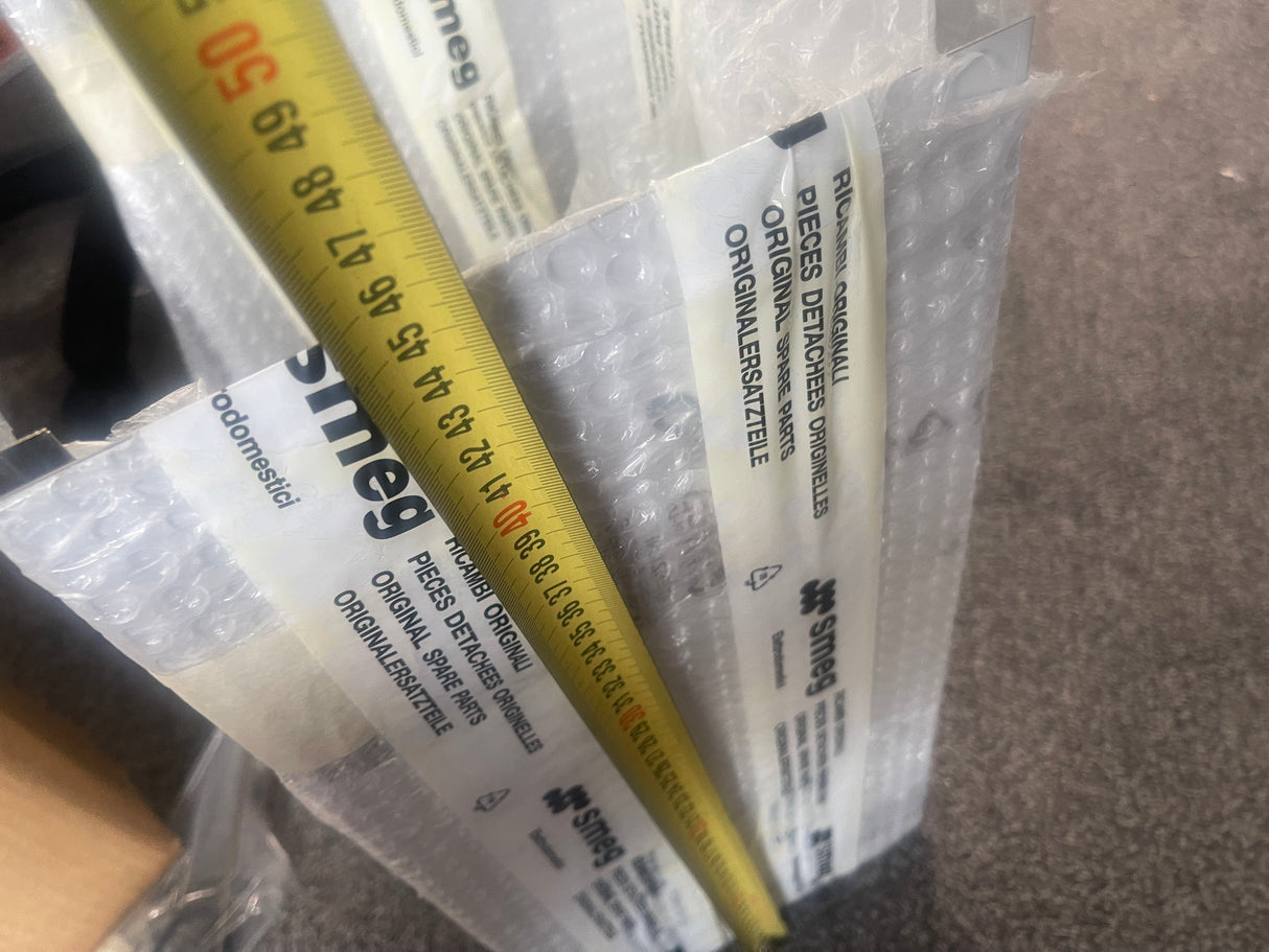 Smeg Rangehood Upper Chimney SS KPFA9X 450mm x 200mm deep X 270mm Wide