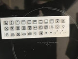 Oven Control Panel Decal Sticker Symbols Label 7
