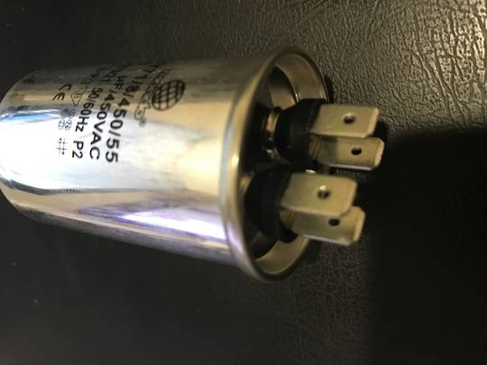 Dishwasher Washing Machine Dryer Universal Capacitor 8UF Metal Case Aluminium Case 450VAC 8UF