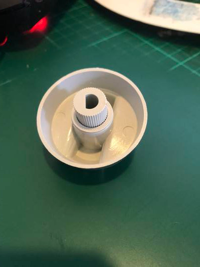 Compatible Oven and Cooktop Knob Silver Gas Or Electric 1004