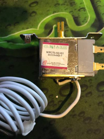 Freezer Thermostat WPF27S -102-011 101119-06D-7, DD1-21