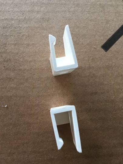 Fisher Paykel and Robinhood Rangehood Filter Clip Holder White 1 Pair