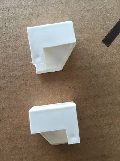 Fisher Paykel and Robinhood Rangehood Filter Clip Holder White 1 Pair