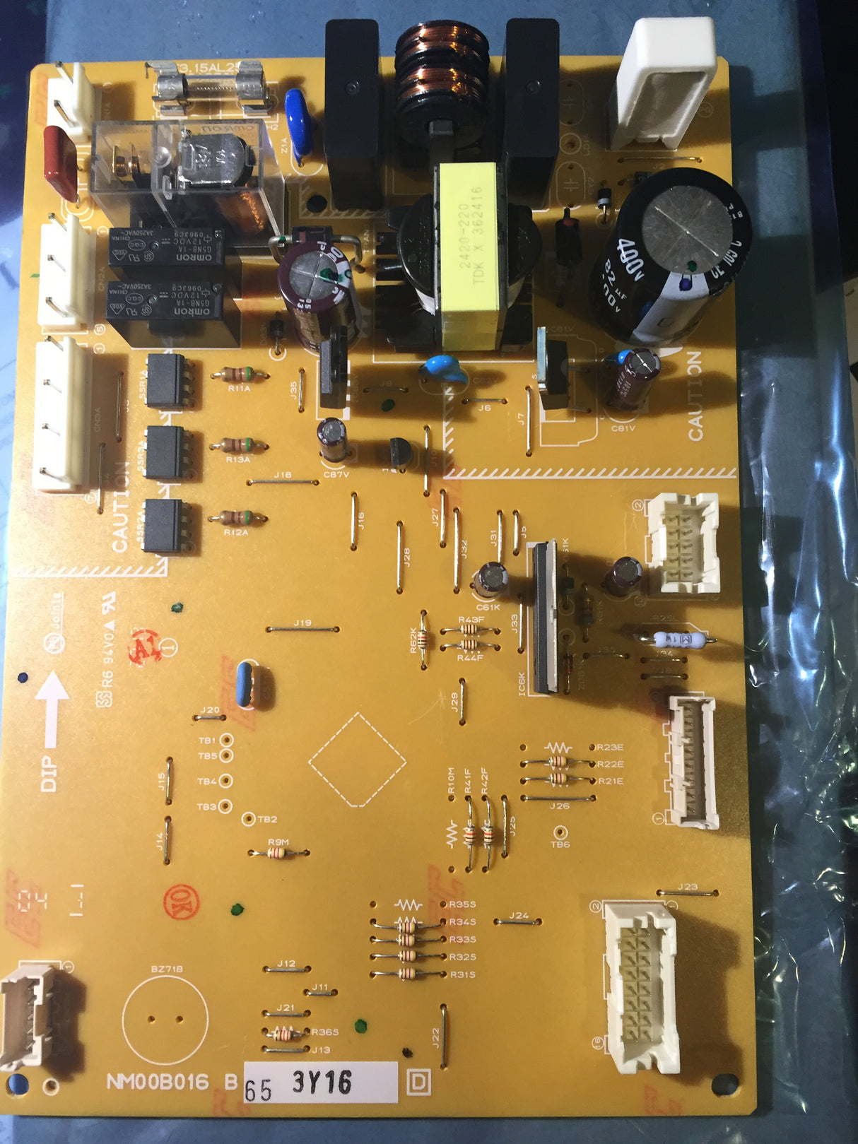 Mitsubishi Fridge Pcb Controller Board Model, MR-C405C-ST-A, MRC450CSTA, C405CL, MR-C405CL, MR-C405C