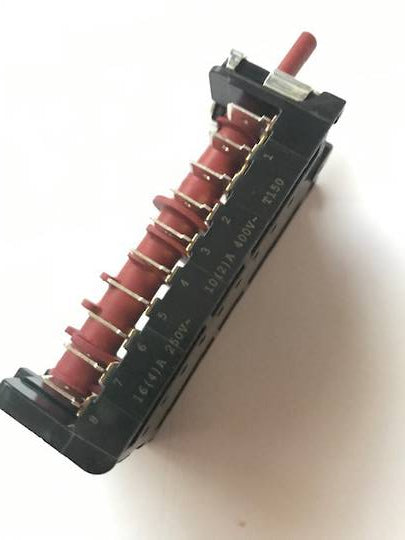 Omega Oven Multifunction Switch Or Selector Switch 7 Position OO654X, OO654W, Version 1, *6034