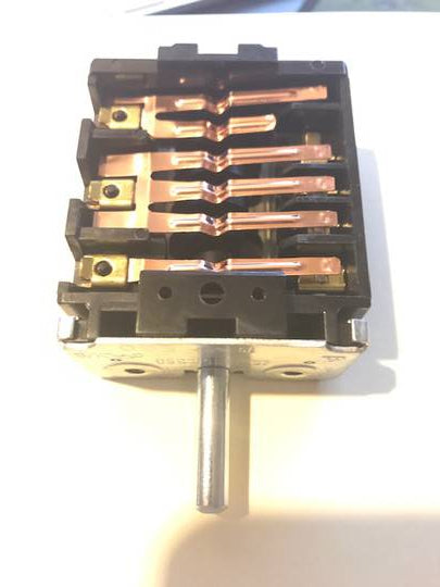 Baumatic Oven Function Switch BK264PSS, 4+0 POSITION,46.25866.560 Ego 050066 00311073