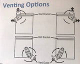 Dvkfpw Kit Vent Dryer Through Wall Kit
