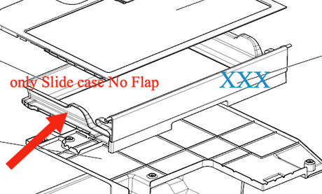 Mitsubishi Fridge Slide Case MR-CX306EM-A-W , MR-CX306EM-ST-W