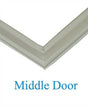 Mitsubishi Fridge Middle Door Seal Gasket MR-C375C-ST-A,
