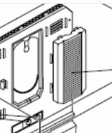 Mitsubishi Fridge Light Cover HA89470