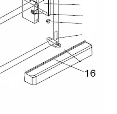 Mitsubishi Fridge Kick Panel Toe Grill Plate