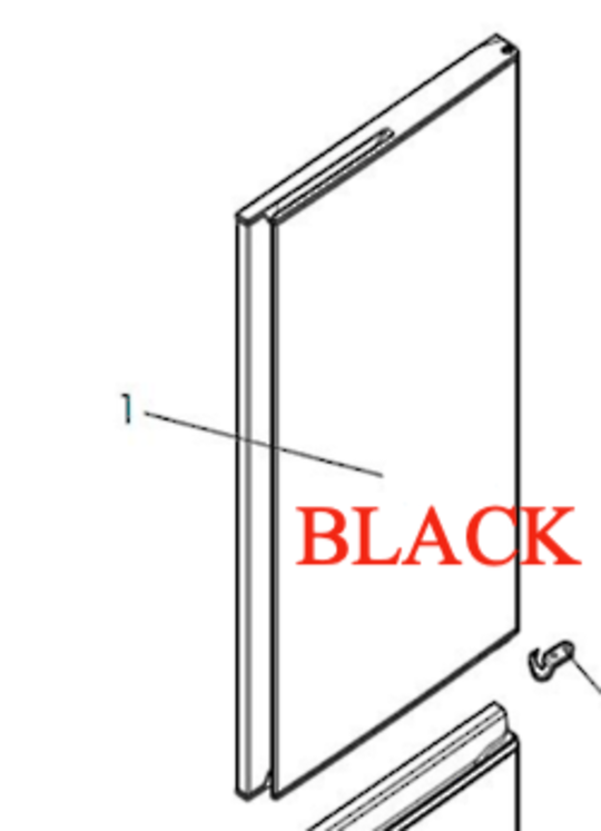 Mitsubishi Fridge Fridge Door MR-CX402EJ-OB-A