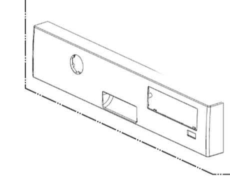 LG Dishwasher Control Panel Assy - AGL72928638