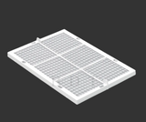 Mitsubishi Dehumidifier Air Filter Frame Or Holder MJ-E20TX-A1, MJ-E16VX-S1, Version 2