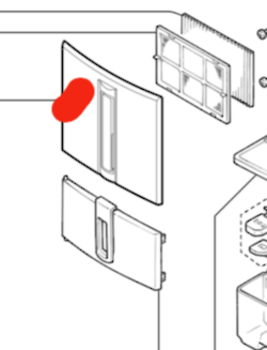 Mitsubishi Dehumidifiers Front Cover MJ-E16VX-A1, MJ-E22VX-A1