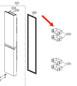 LG Fridge (Freezer) Door Shelf MAN64890201