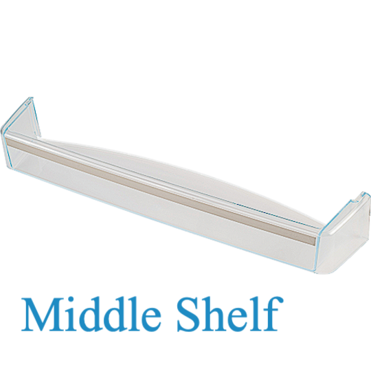 Bosch Fridge Door Middle Shelf, KGN53V , KDV52X , KDV52 , KDV42X , KDV42V , KDV39X , KDV39V *4929
