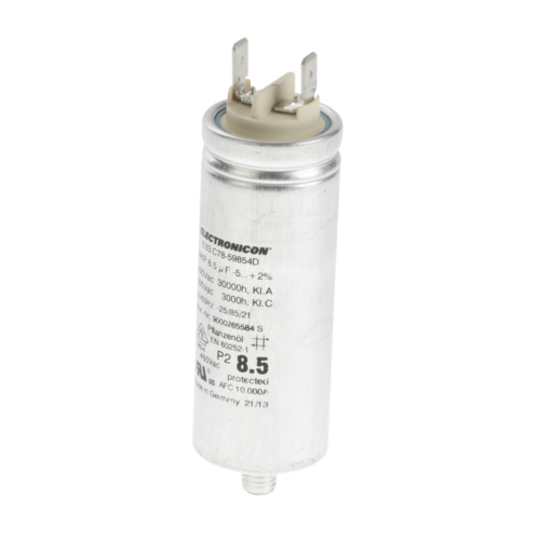 Bosch Simense Gagganaeu Dryer Capacitor 7.5UF 7.5 Uf Changed To 8.5UF 8.5 Uf By Bosch