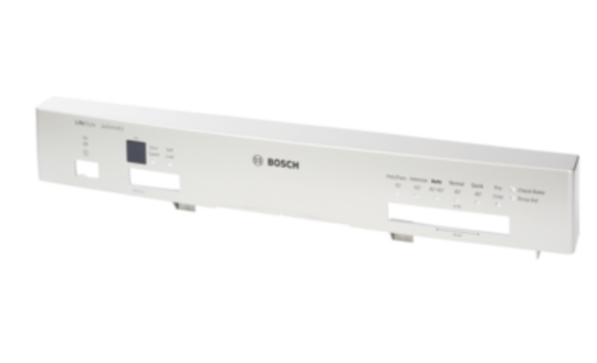 Bosch Dishwasher Control Panel Frame Silver Panel Facia SGS65M08AU, SGS65M08AU/10, SGS65M08AU/09
