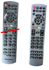 Panasonic Television TV Remote Control Compatible Version