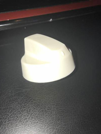 Oven and Cooktop Knob White Universal Gas Or Electric 1003