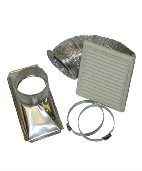 Fisher Paykel and Other Brand Dryer Ventilation Kit Rangehood Wall Ducting Kit - Flexible Duct RHF125EING-125MM Outlet