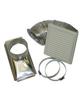 Fisher Paykel and Other Brand Dryer Ventilation Kit Rangehood Wall Ducting Kit - Flexible Duct RHF125EING-125MM Outlet