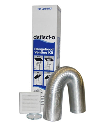 Fisher Paykel and Other Brand Dryer Ventilation Kit Rangehood Eave Vent Kit -Semi- Rigid Ducting -150MM Outlet