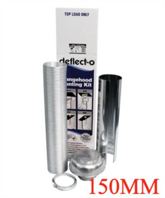 Fisher Paykel and Other Brand Dryer Ventilation Kit Rangehood Roof Vent Kit -Semi- Rigid Ducting