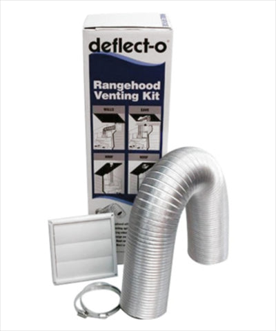 Fisher Paykel and Other Brand Dryer Ventilation Kit Rangehood Wall Vent Kit -Semi- Rigid Ducting -150MM Outlet
