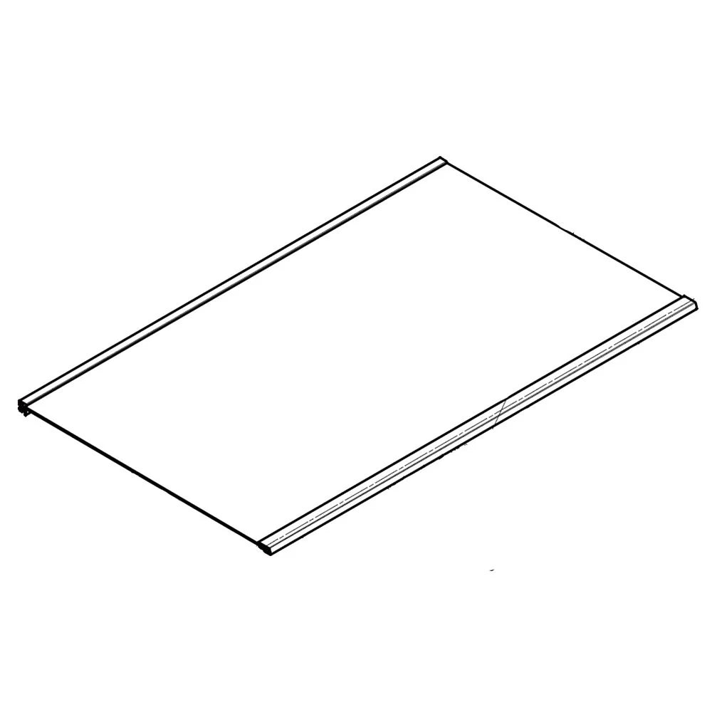 LG Refrigerator Crisper Drawer Cover ACQ89579314 – Genuine Original Shelf for GF-L677SL