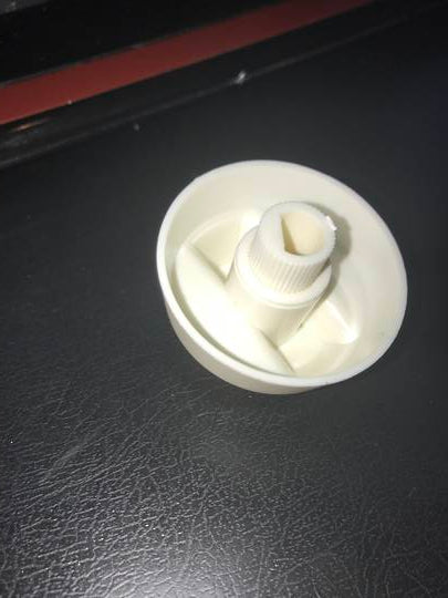Oven and Cooktop Knob White Universal Gas Or Electric 1003