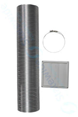 Fisher Paykel and Other Brand Dryer Ventilation Kit Rangehood Wall Vent Kit -Semi- Rigid Ducting -150MM Outlet