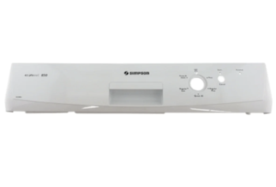 Simpson Dishwasher Control Panel 52C850WK, White Eziset 850, *11-11/2