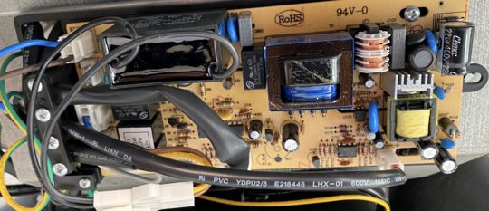Baumatic Rangehood Pcb Main BF60LEDSS, 5 Pin Ribbon Connector NO LONGER AVAILABLE