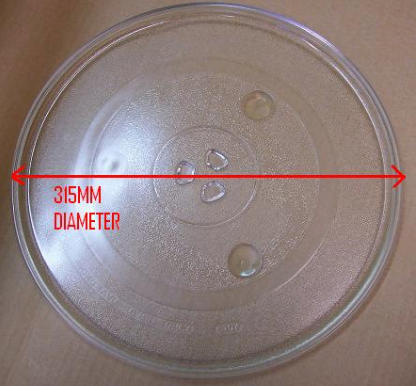 Universal Microwave Turntable Glass Plate - CLM28GK