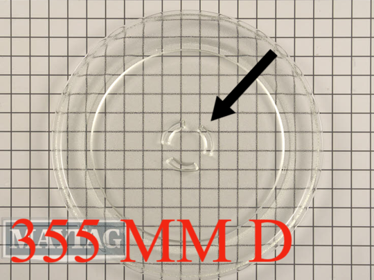 Whirlpool Glass Turntable 355MM 360MM