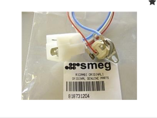 Smeg Ovens Cooling Fan Limiter Cut Out Thermostat, 3 Wire