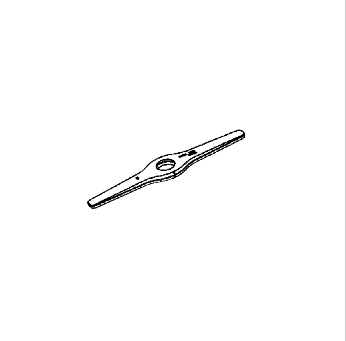 AEG Electrolux Dish Washer Spray Arm Spray Arm Top Grey 222MM
