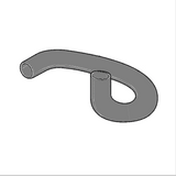 Westinghouse Simpson Dishwasher Hose Pump To Lower Spray Arm