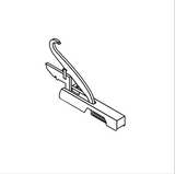 Westinghouse, Simpson Oven Hinge Oven Door KE7415001M