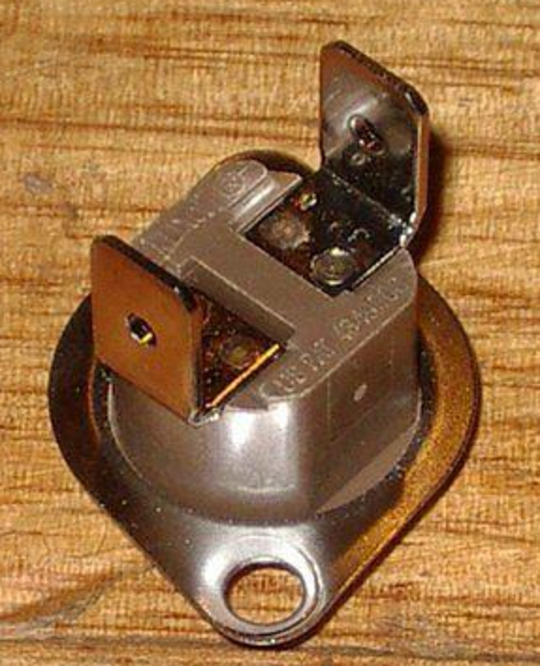 Simpson Westinghouse Electrolux Dryer Thermostat Exhaust Air 55C SDV601, SDV501, SDV401, 39S600M, 39S500M, 39P400M, 39P400M00 39