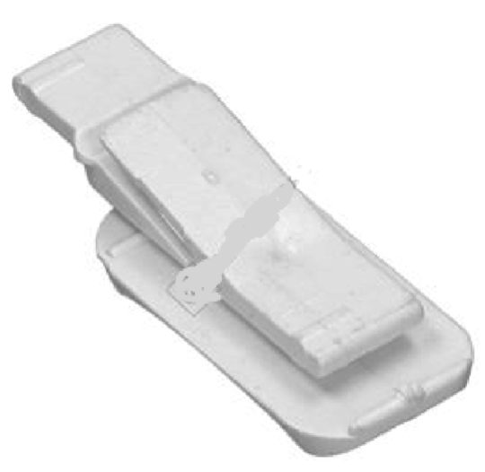 Smeg and Other Brand Rangehood Filter Holder Clip Whithe CLRHSLW.1, Clrhslw