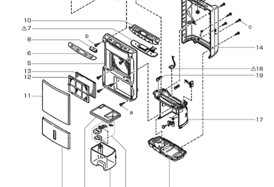 Mitsubishi Dehumidifiers Air Filter MJ-E16SX-A1  MJ-E16VX MJ-E22VX  MJE16VX MJE22VX NO LONGER AVAILABLE