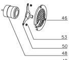 Smeg Rangehood Motor Gi 198 L, GI198L60, GI198L90, G1198L NO LONGER AVAILABLE
